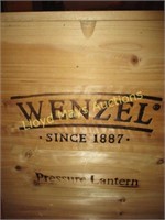 Wenzel Pressure Lantern - NEW In Wood Case