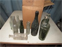 ANTIQUE POP BOTTLES CHICAGO MANKATO ETC