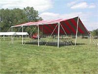 30'X40' red/gray stage fly mainstreet