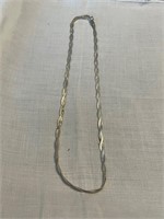 Sterling Braid Necklace