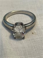 Sterling Engagement Ring