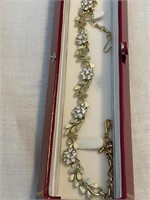 Vintage Flower Necklace