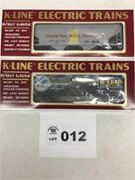 K-LINE FREIGHT AND COAL CAR