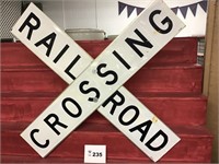 RR CROSSING SIGN 4FT