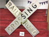 RR CROSSING SIGN 4FT