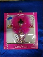 Barbie Fashion Avenue Pink and Gold Dress MIB