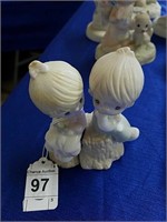 Precious Moments Salt and Pepper Shakers