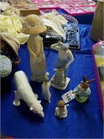 5 Porcelain Figurines