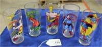Pepsi Super Hero Glasses 1978 DC Comics