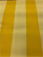 26'X63' yellow/white sumbrella