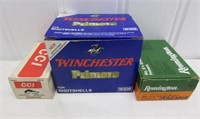 Winchester, Remington, and CCI shotshell and