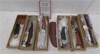 (6) NAHC Hunting Legacy Collection Knives – Fixed