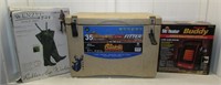 Canyon Outfitter Series ice chest, Mr. Heater
