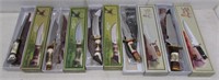 (5) Frost Cutlery stag handled bowie or hunting