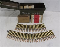 Military ammo can containing (188 Rounds) .30-06