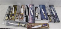 (6) Chipaway Cutlery hunting and bowie knives,
