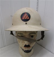 WWII Air Raid Warden Civil Defense helmet- inner