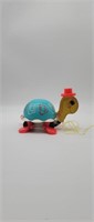 1962 Fisher Price Tip Toe Turtle Wooden Toy