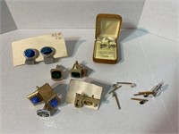 Lot of Vintage Jewelry incl Cuff Links,