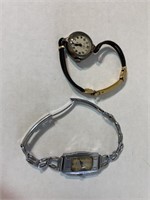 (2) Vintage Ladies Wrist Watches