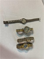 (4) Wrist Watches