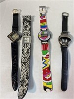 (4) Wrist Watches