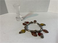 Fashion Bracelet & Crystal Paperweight