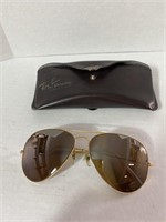 Vintage Pr Ray-Ban Aviator Sunglasses w/Case