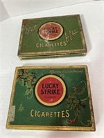 (2) Lucky Strike Collector Tins