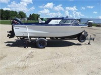 1959 Performer 7 Seas 18' boat w/Mercury 90 hp