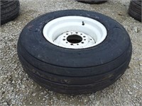 New 11L - 15 tire & 6 bolt rim