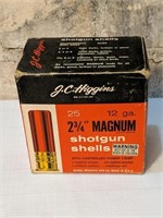 JC Higgins Shotgun Shell Box -EMPTY (25) 12 ga.