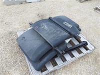 (3) Sets of poly quarter truck fenders