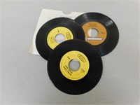 3 X Bobby Vinton 45 RPM's