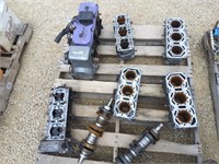 Polaris snowmobile engine parts, blocks