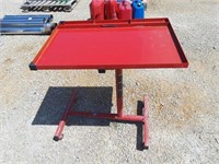 Rolling & adjustable shop table
