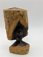 Vintage African Tribal 'Makawi" Art Sculpture