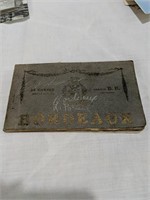 Antique Book of Bordeaux France 20 postcards NOS