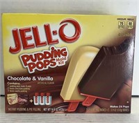Sealed Pudding Pops Mold Kit Jell-o