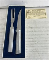 Fork And Knife Rada Carving Set