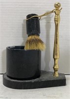 Shaving Cup Brush & Mug W/ Stand
