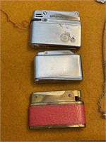 3 Vintage Lighters