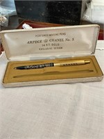 Arpege Chanel no5 14kt Gold Pen