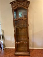 A Rustic French-style Display Cabinet
