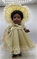 Vintage Jane Porcelain African American Doll