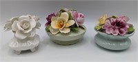 Staffordshire & Golden Crown China Flowers