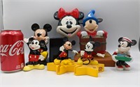 Miscellaneous Mickey Mouse Figurines Lot