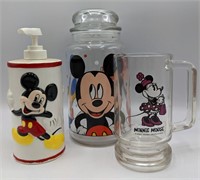 Vintage Mickey Mouse Container Lot
