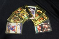 BURE, SELANIE, & LINDROS HOCKEY CARDS 9 TOTAL