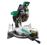 12" Dual Compound Miter Saw with Laser Marker